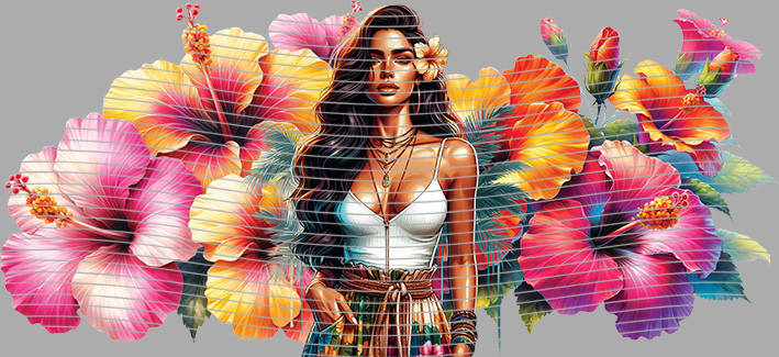 16oz Sunflower Girl-SU-594